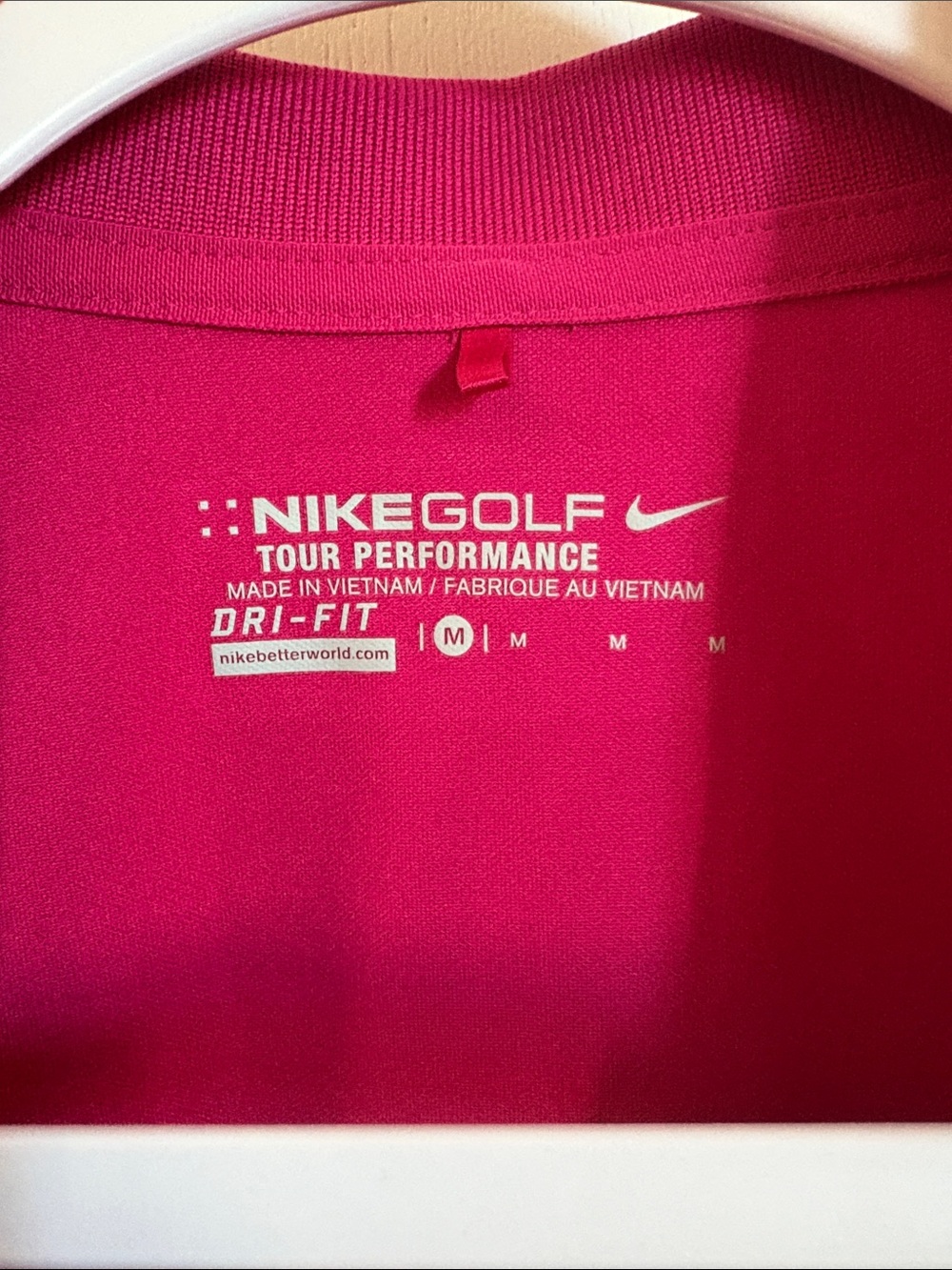 Nike Women’s Golf ⛳️ Sleeveless Polo Tank - Hot Pink - Picture 2 of 4